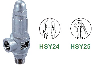 HSY Valvula de Seguridad Acero Inoxidable HANTS