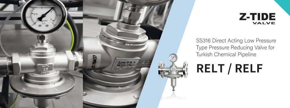 Válvula reductora de presión de baja presión Z-Tide para oleoducto químico turco Válvula reductora de presión de baja presión Z-Tide para oleoducto químico turco