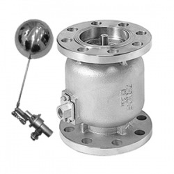 Válvula de flotador tipo piloto con interruptor de flotador de bola